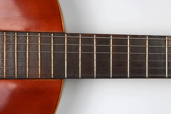 Klasik Gitar closeup parçası — Stok fotoğraf
