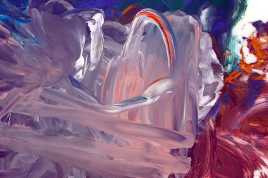 soyut resim tuval üzerine guaş