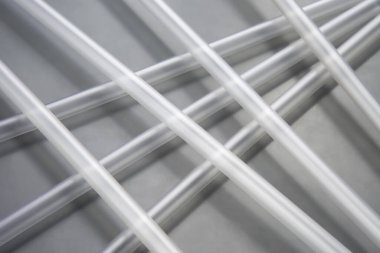 Farklı sanayiler için plastik şeffaf tüpler