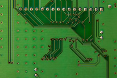 Elektronik panel panosu. Elektronik aygıtların temeli ve parçası