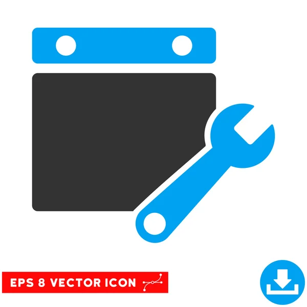 Kalender-Tuning eps Vektor-Symbol — Stockvektor