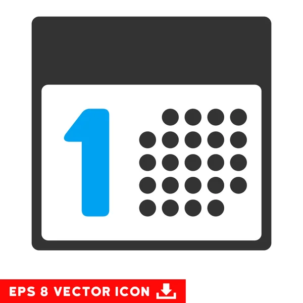 First Day Eps Vector Icon — Stock Vector