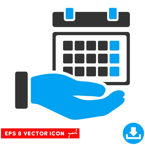 Service Timetable Eps Vector Icon — Stock Vector