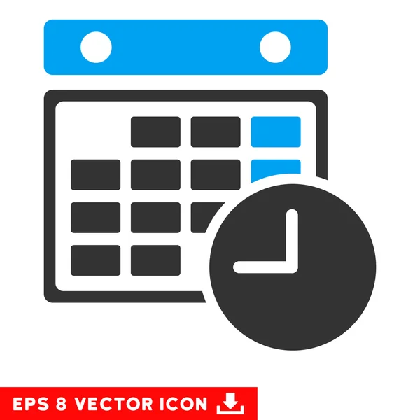 Tabela de tempo Eps Vector Ícone — Vetor de Stock