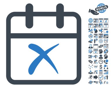 Bonus ile Gün Düz Vektör Simgesi İptal