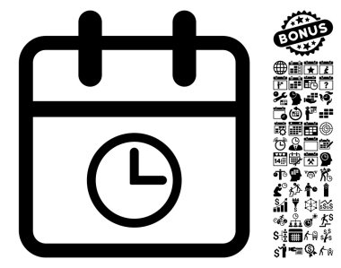 Bonus ile Gündüz Düz Vektör Simgesi