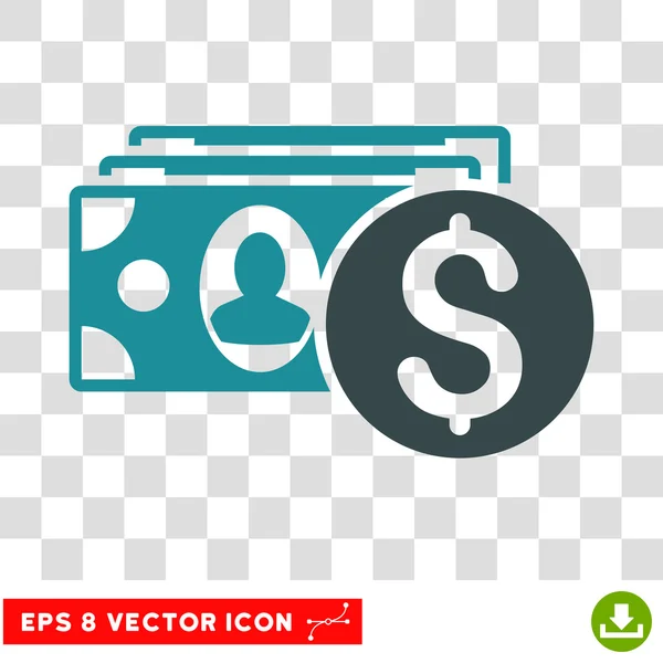 Cash Vector Icon — Stock Vector