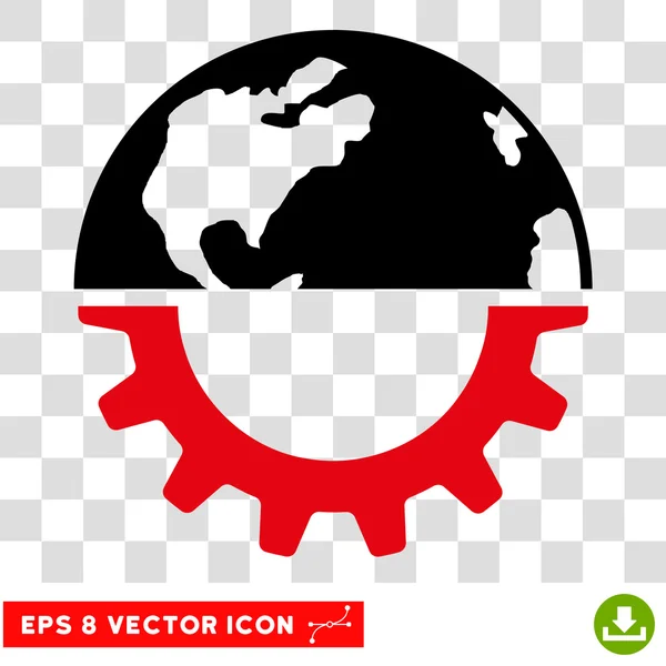 Industria internacional Eps Vector Icono — Vector de stock