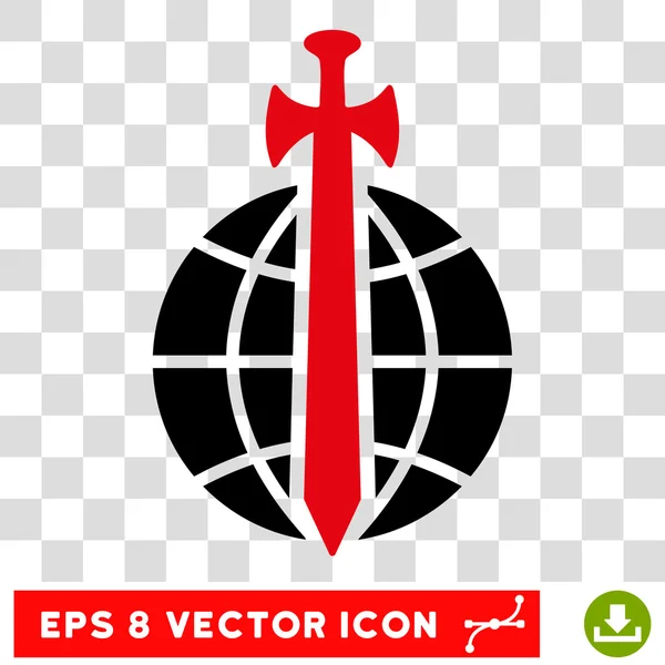 Globale Wache eps Vektor-Symbol — Stockvektor