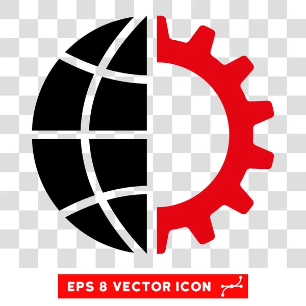 Industria global Eps Vector Icono — Vector de stock