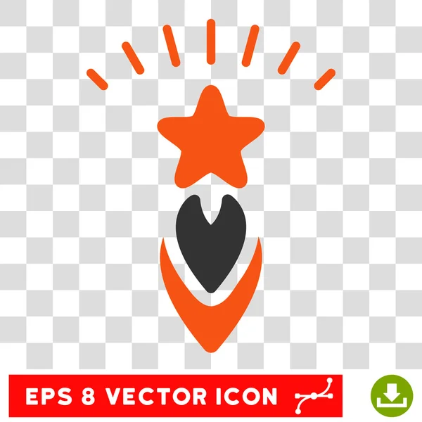 Startstern eps Vektor-Symbol — Stockvektor