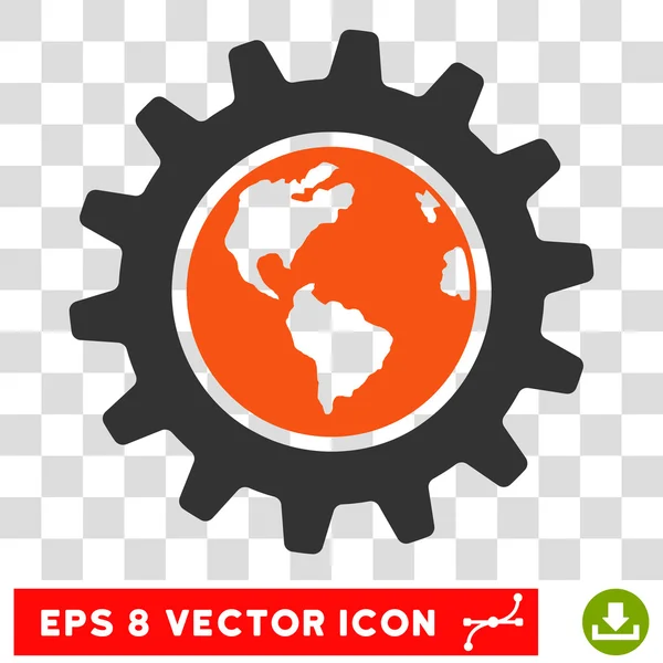 Ingeniería de la Tierra Eps Vector Icono — Vector de stock