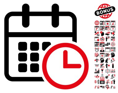 Uçus tarifesi düz vektör simge Bonus ile