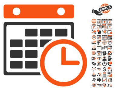 Uçus tarifesi düz vektör simge Bonus ile