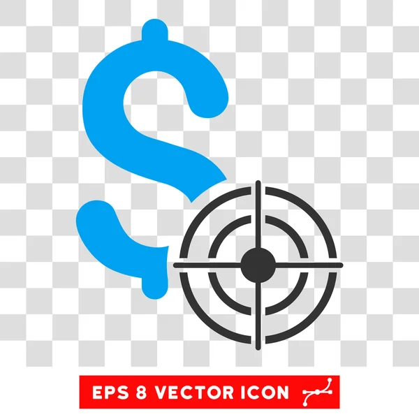 Business Target Vector Icon — Stock Vector