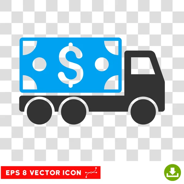 Cash Delivery Vector Icon — Stock Vector