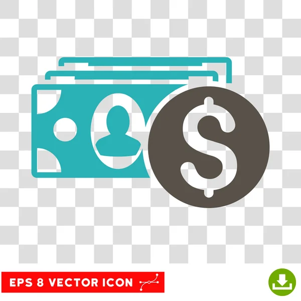 Icono del vector de efectivo — Vector de stock