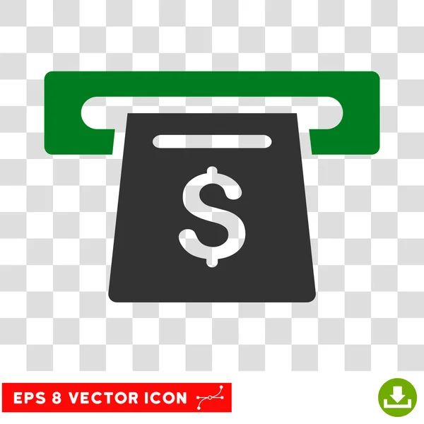 Icona vettoriale della slot machine di pagamento — Vettoriale Stock