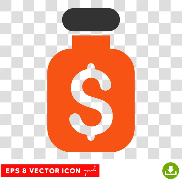 Remedio comercial Vector Icono — Vector de stock