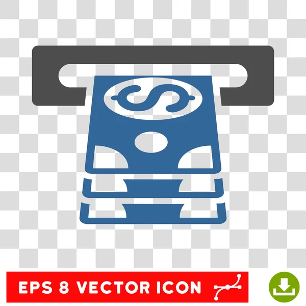 Banco Cashpoint Vector Icon — Vetor de Stock