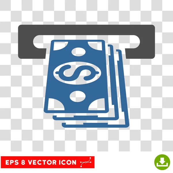 Векторная икона банкомата — стоковый вектор