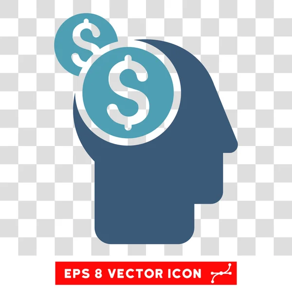 Business Thinking Vector Icon — Stock Vector