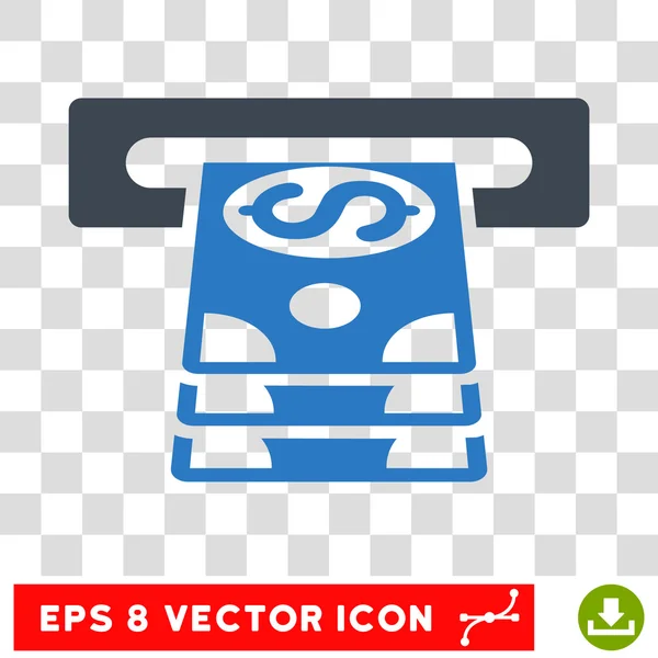 Banco Cashpoint Vector Icon — Vetor de Stock