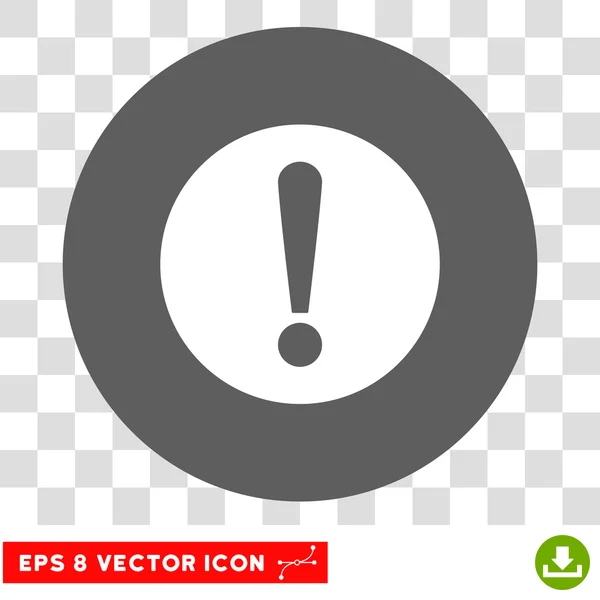 Problem runde Vektor eps Symbol — Stockvektor