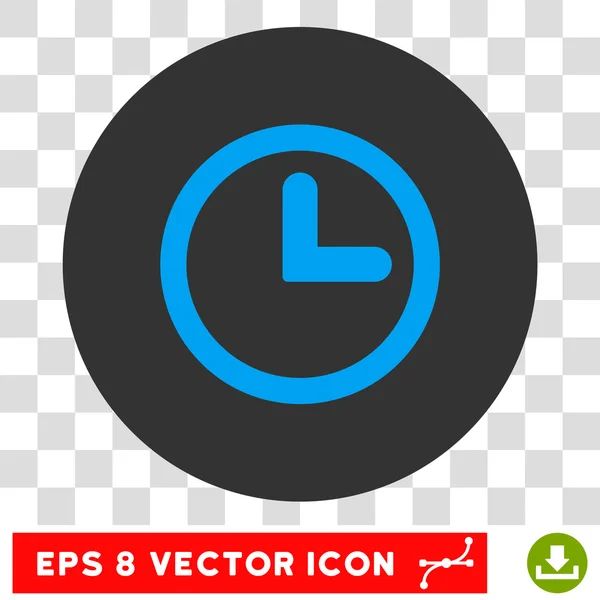 Uhr Runde Vektor eps Symbol — Stockvektor
