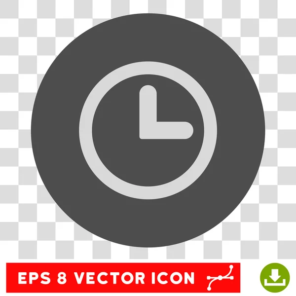 Uhr Runde Vektor eps Symbol — Stockvektor