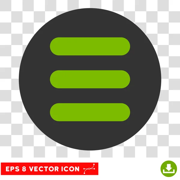 Stack Round Vector Eps Icon — Stock Vector