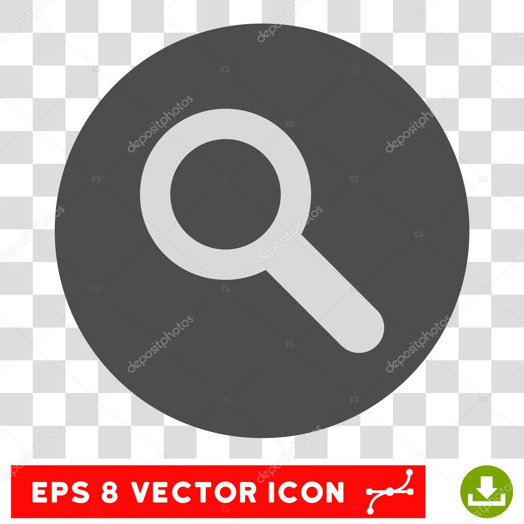 Search Round Vector Eps Icon
