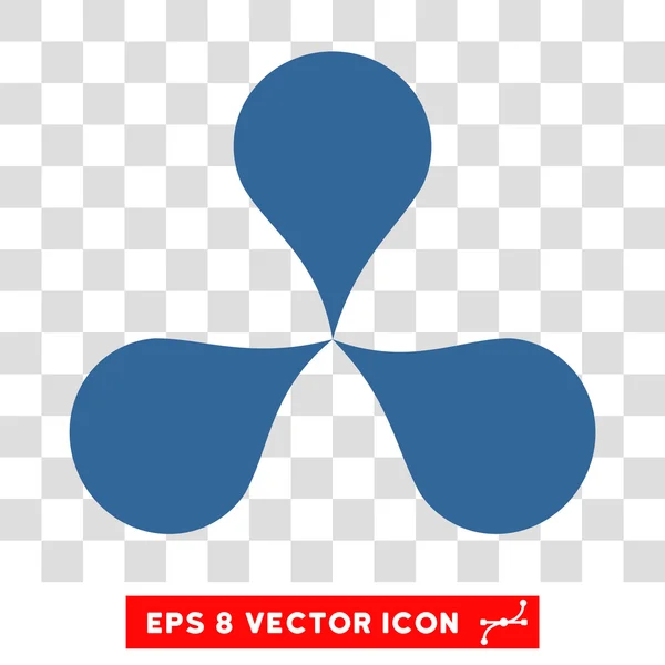 Karte Zeiger rund Vektor eps Symbol — Stockvektor
