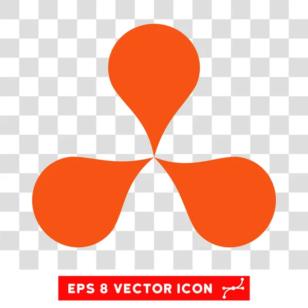 Mapa Ponteiros redondos Vector Eps Icon —  Vetores de Stock