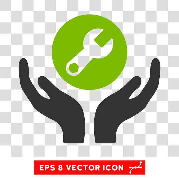 Chave de manutenção Eps Vector Icon — Vetor de Stock