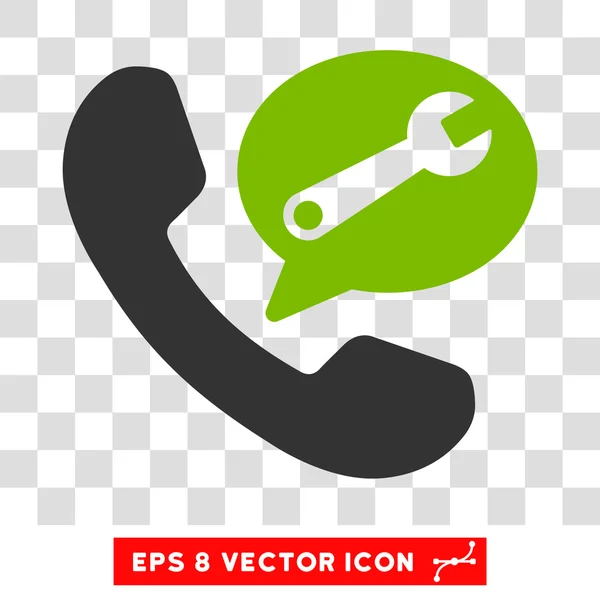 Telefon Service Nachricht eps Vektor Symbol — Stockvektor