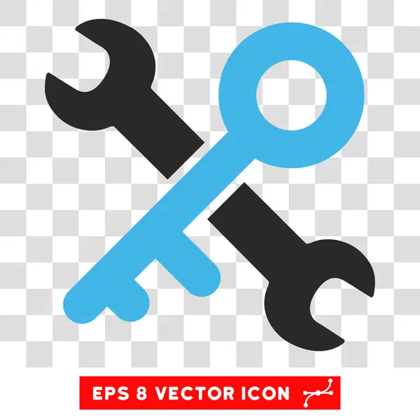 Ferramentas-chave Eps Vector Ícone — Vetor de Stock