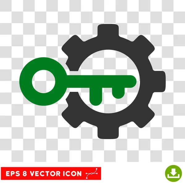 Schlüsseloptionen eps-Vektor-Symbol — Stockvektor