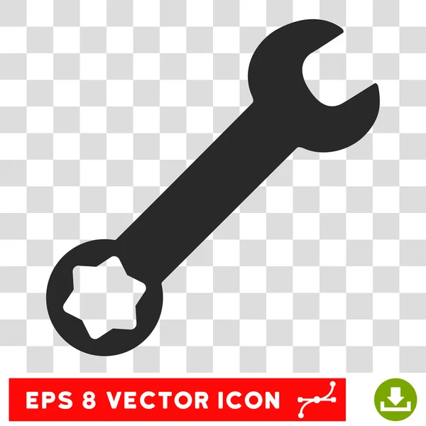 Ícone do vetor de Wrench Eps — Vetor de Stock