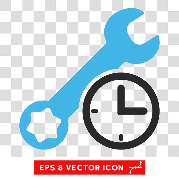 Service Time Eps Vector Icon — Stock Vector