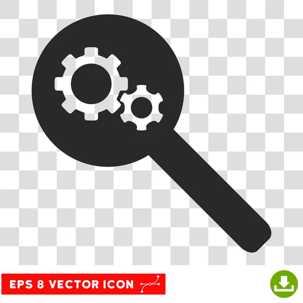 Herramientas de búsqueda Eps Vector Icon — Archivo Imágenes Vectoriales