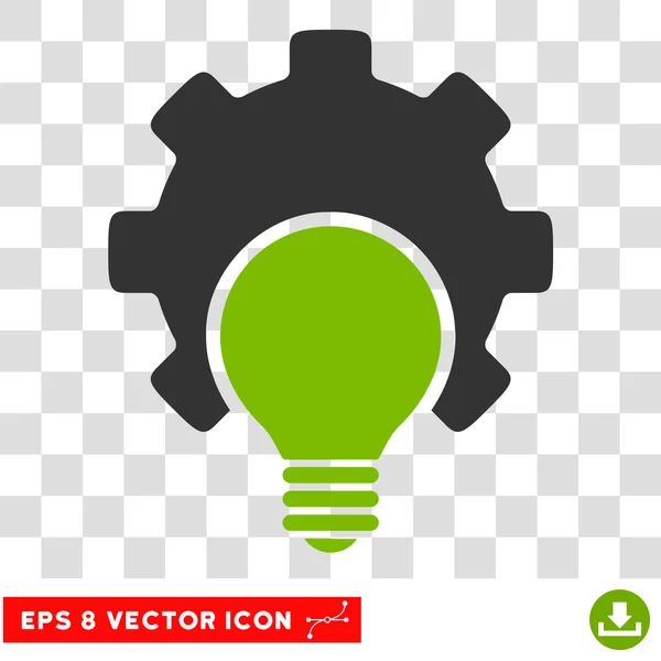 Lampen-Konfiguration eps Vektor-Symbol — Stockvektor