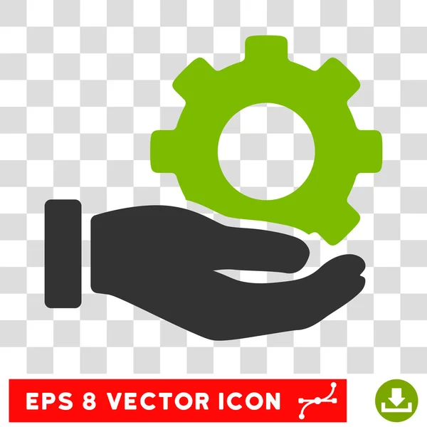 Векторная икона механической службы — стоковый вектор