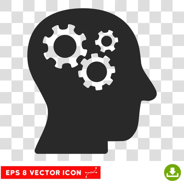 Intellect eps Vektor-Symbol — Stockvektor