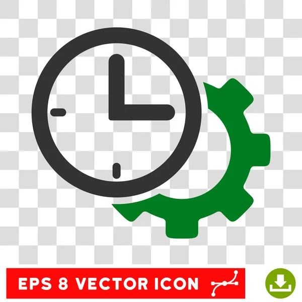 Zeit Setup eps Vektor Symbol — Stockvektor
