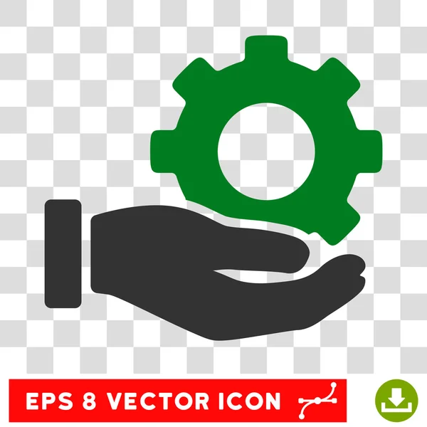 Векторная икона механической службы — стоковый вектор