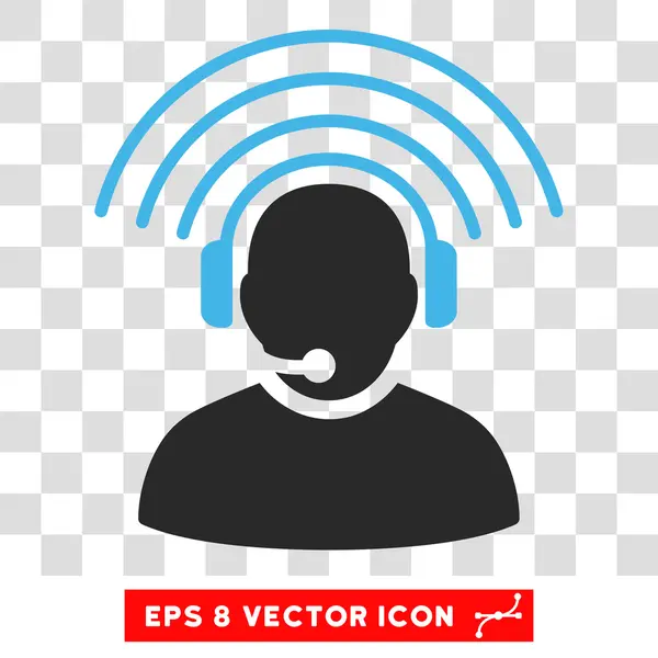 Sinal do operador Eps Vector Icon — Vetor de Stock