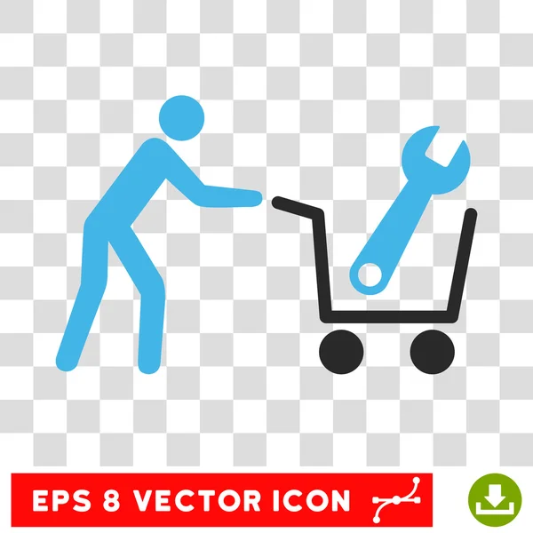 Werkzeuge Shopping eps Vektor-Symbol — Stockvektor