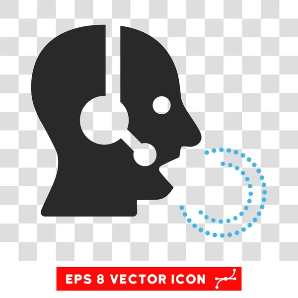 Bedienersprache eps Vektor-Symbol — Stockvektor