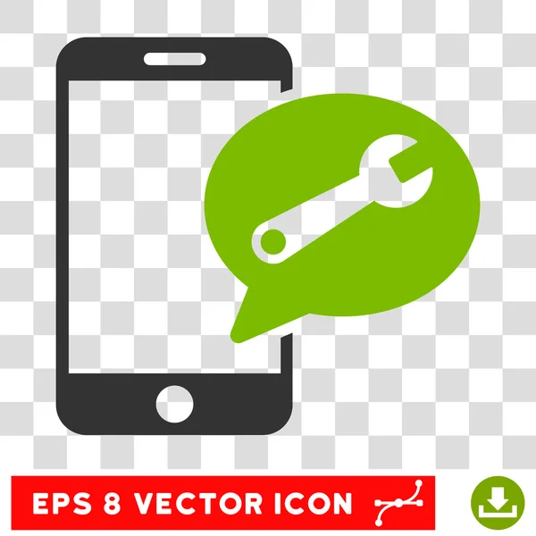 Сервис SMS Eps Vector Icon — стоковый вектор